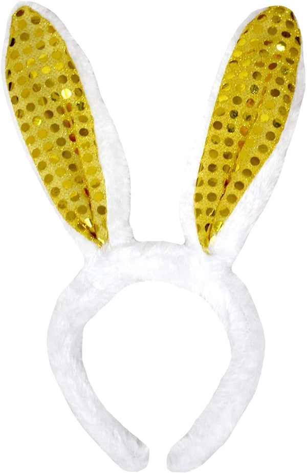 Gold Bunny Headband